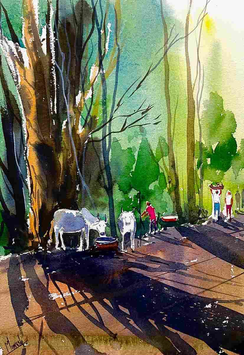 Artwork by Mukesh Singh Bisht