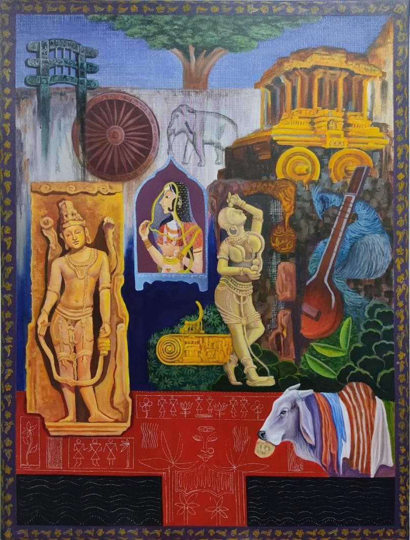 Artwork by Ashraf Siddiqui
