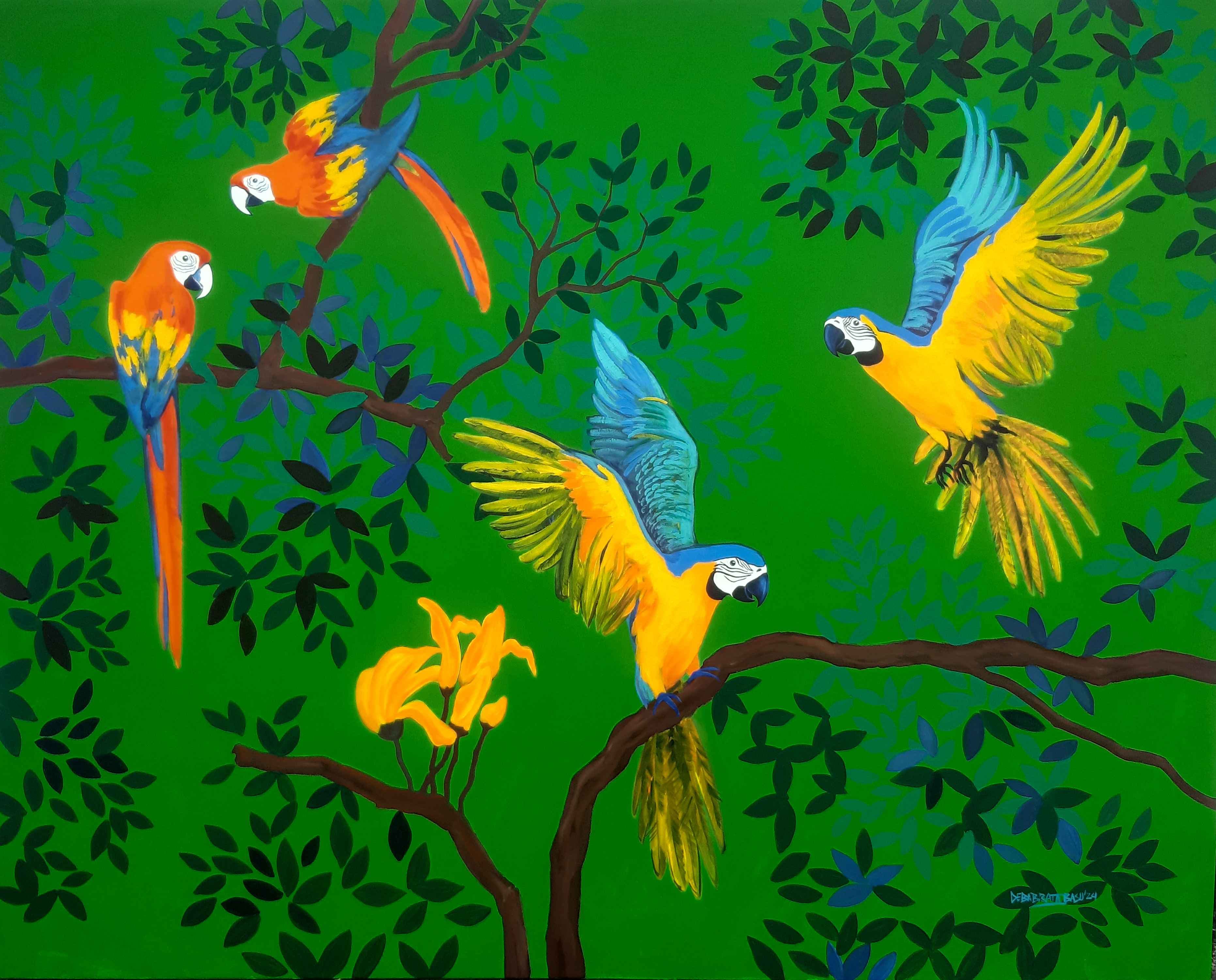 Artwork by Debabrata Basu