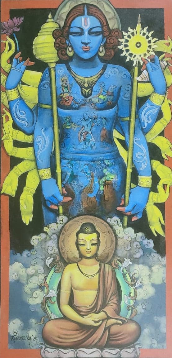Artwork by Kishore Roy