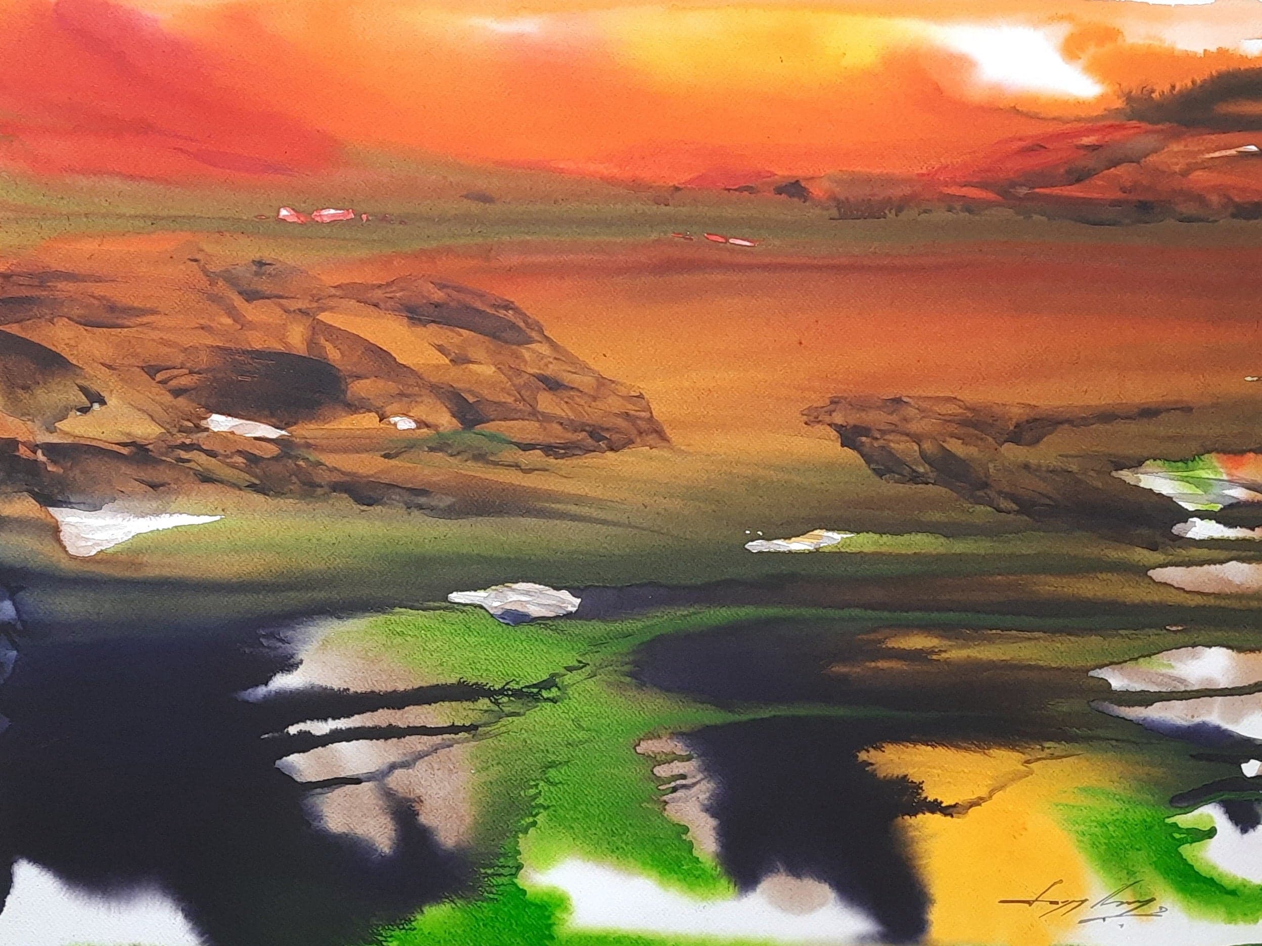 Artwork by Sanjoy Banerjee