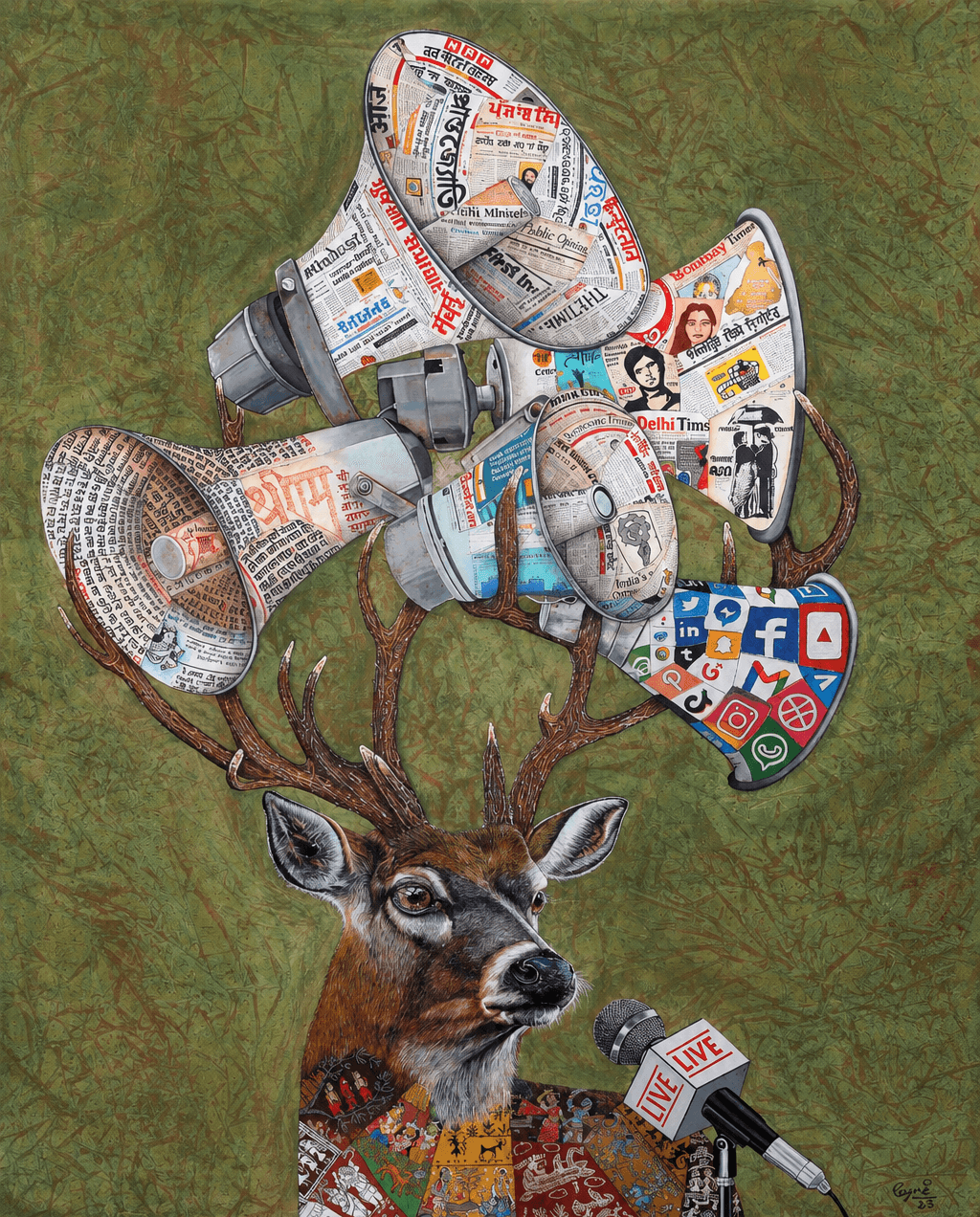 Artwork by Rajni Dhyani