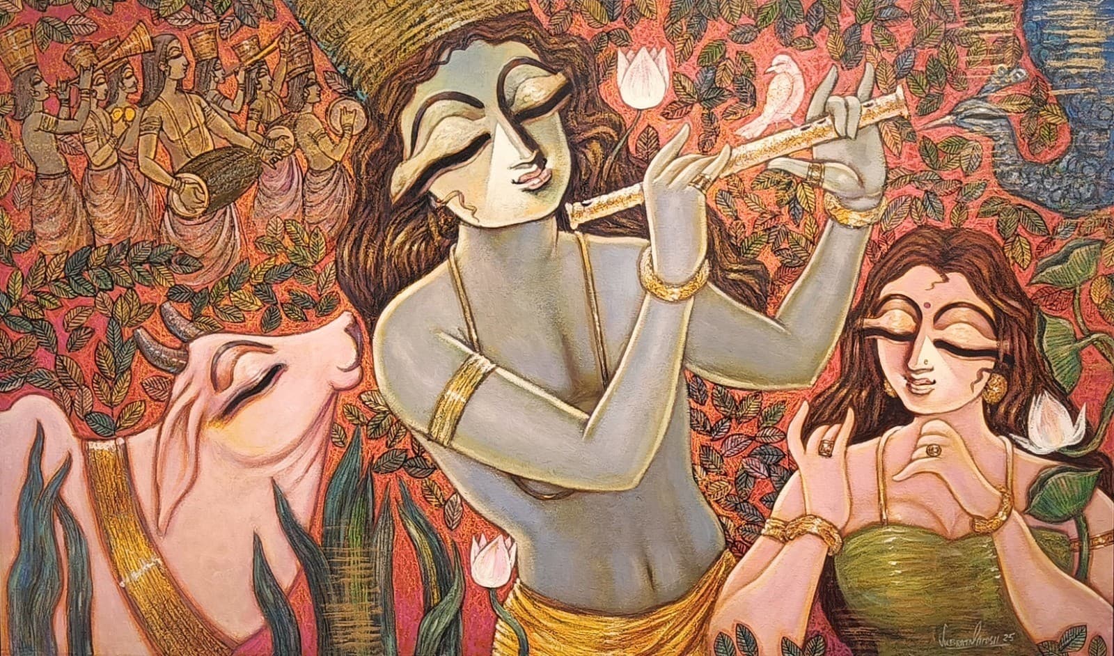 Artwork by Subrata Ghosh