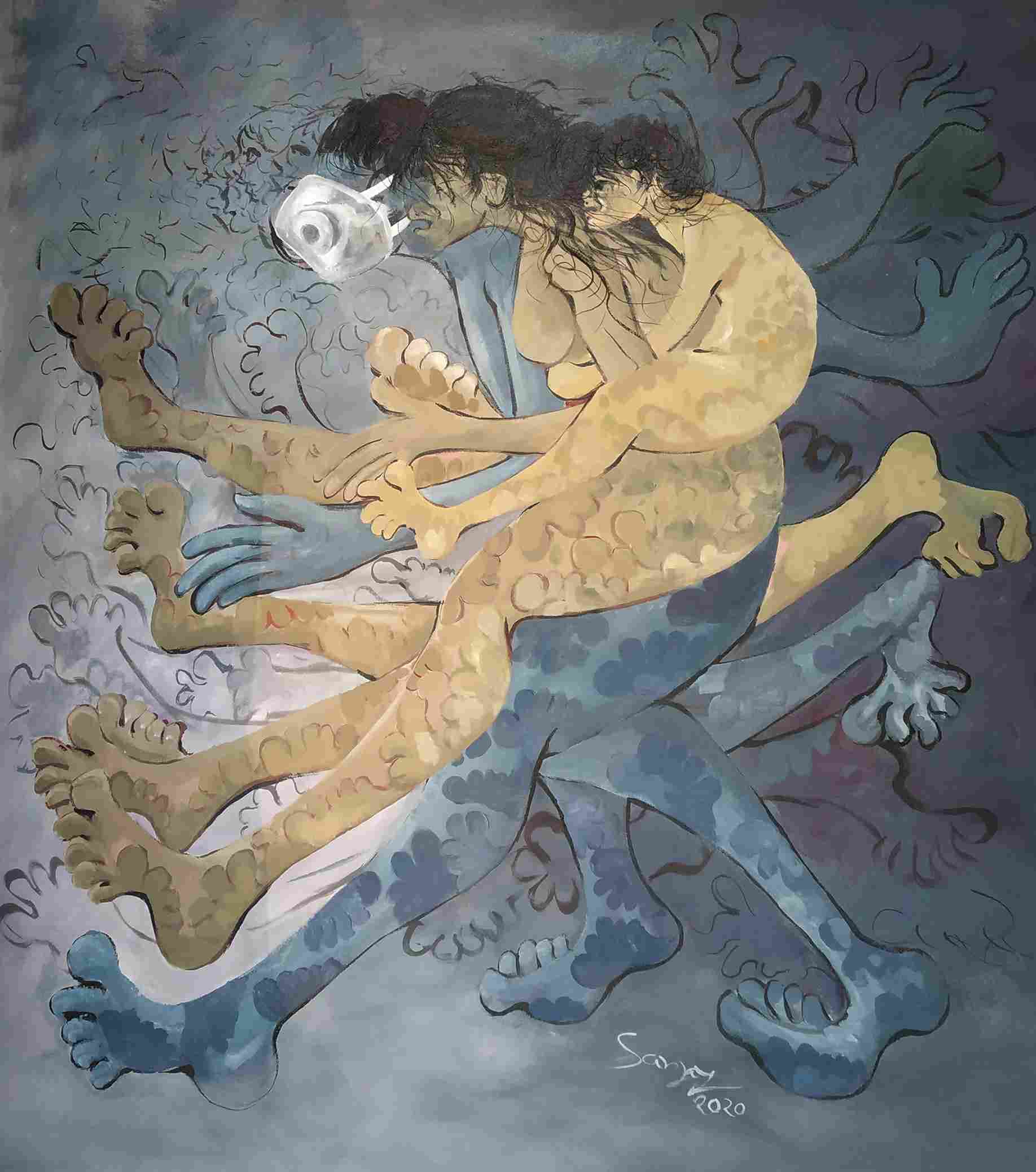 Artwork by Sanjay Kumar