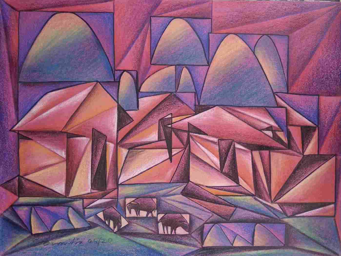 Artwork by Soumitra Dutta