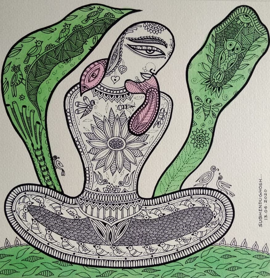 Artwork by Subhendu Ghosh