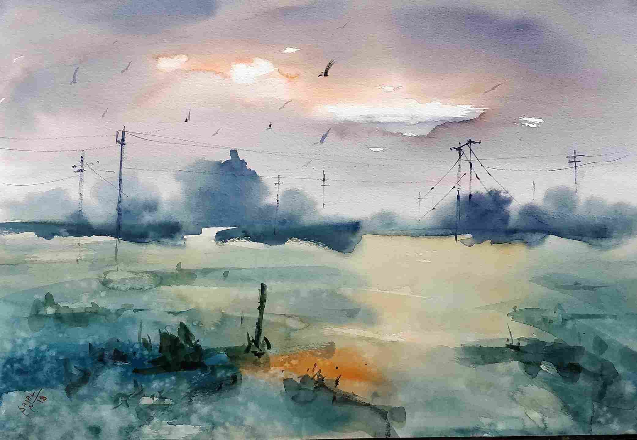 Artwork by Sajal Mitra
