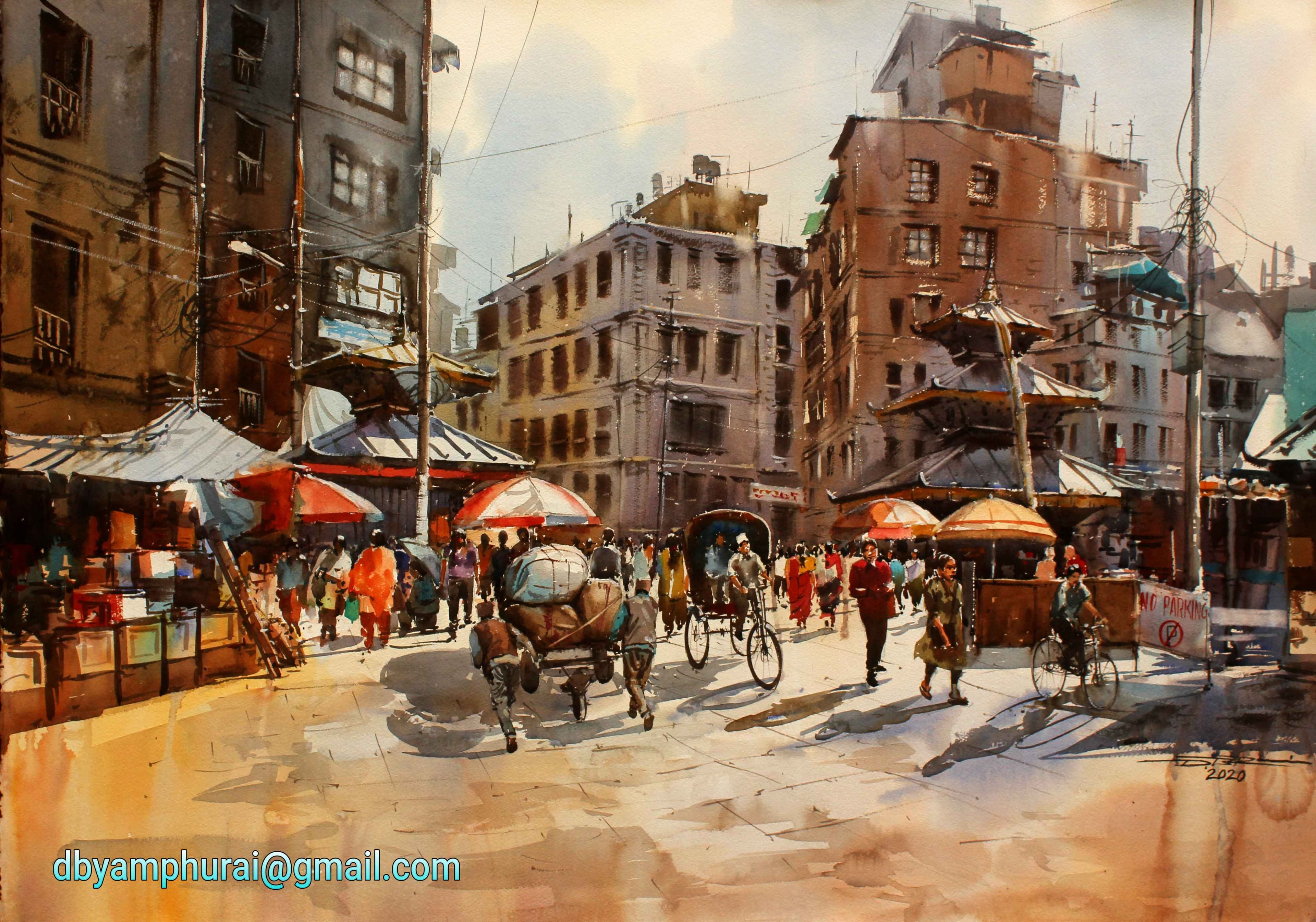 Artwork by D B Rai