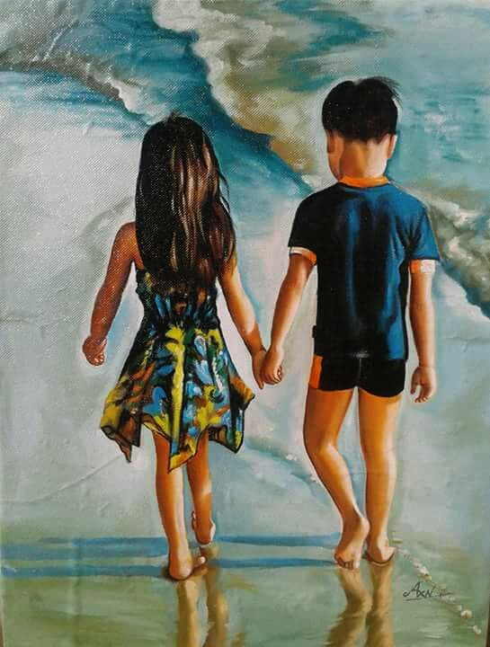Artwork by Axn Narayan Chakrawarti