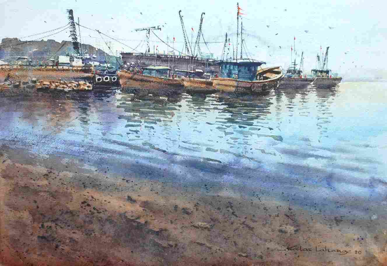 Original beach art paintings