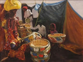 Basket Seller Lady