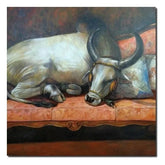 Quality Time (Cow With Sofa)