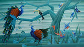 Birds Paradise (diptych)