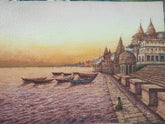 Varanashi Ghat in Sunset