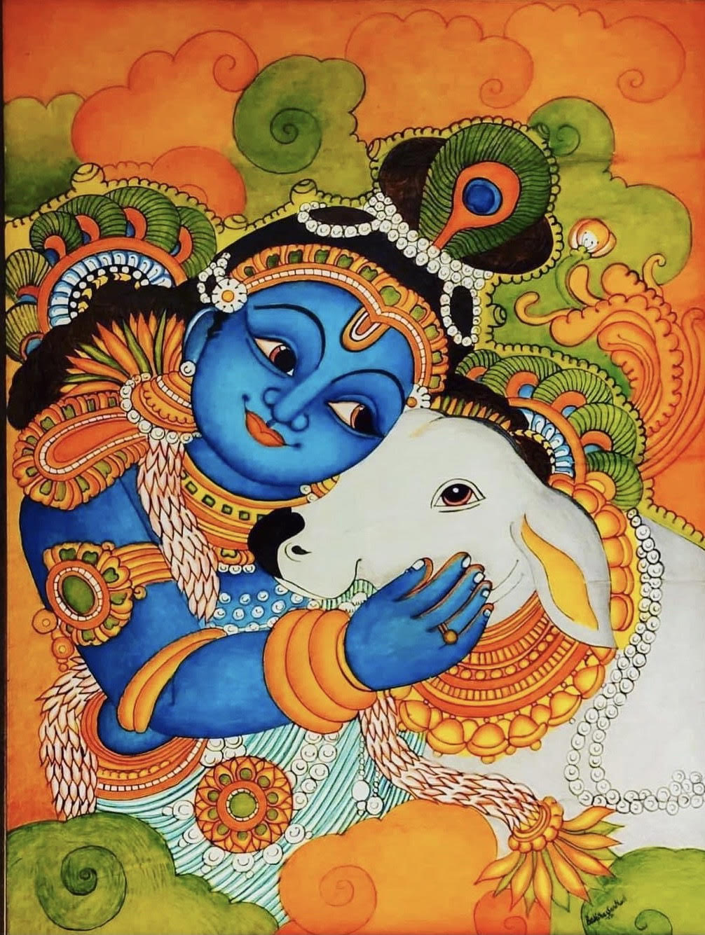Krishna with Cow