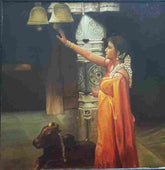 Woman in Temple