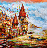 Flamboyant Ghats of Varanasi ( Vol 2 )