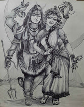 Shiva and Parvati