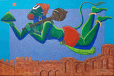 Flying Hanuman