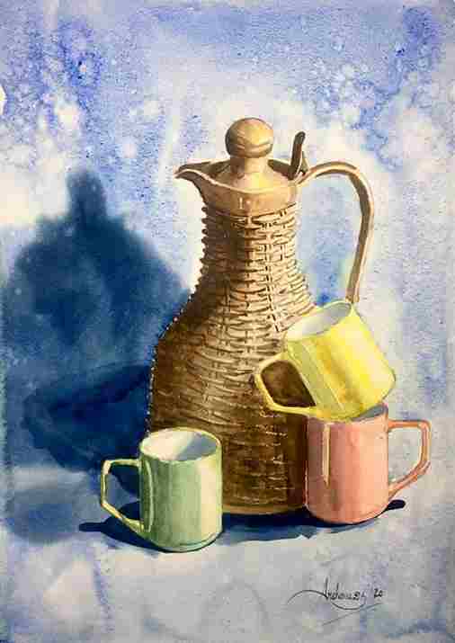 Jug and Mugs