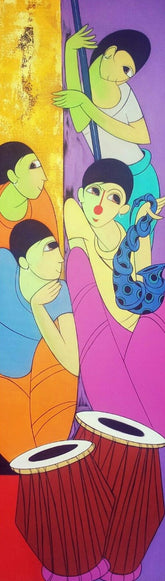 Music (Vol 2)_Acrylic on Canvas_18x60 (Inch)