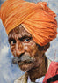 Orange Turban