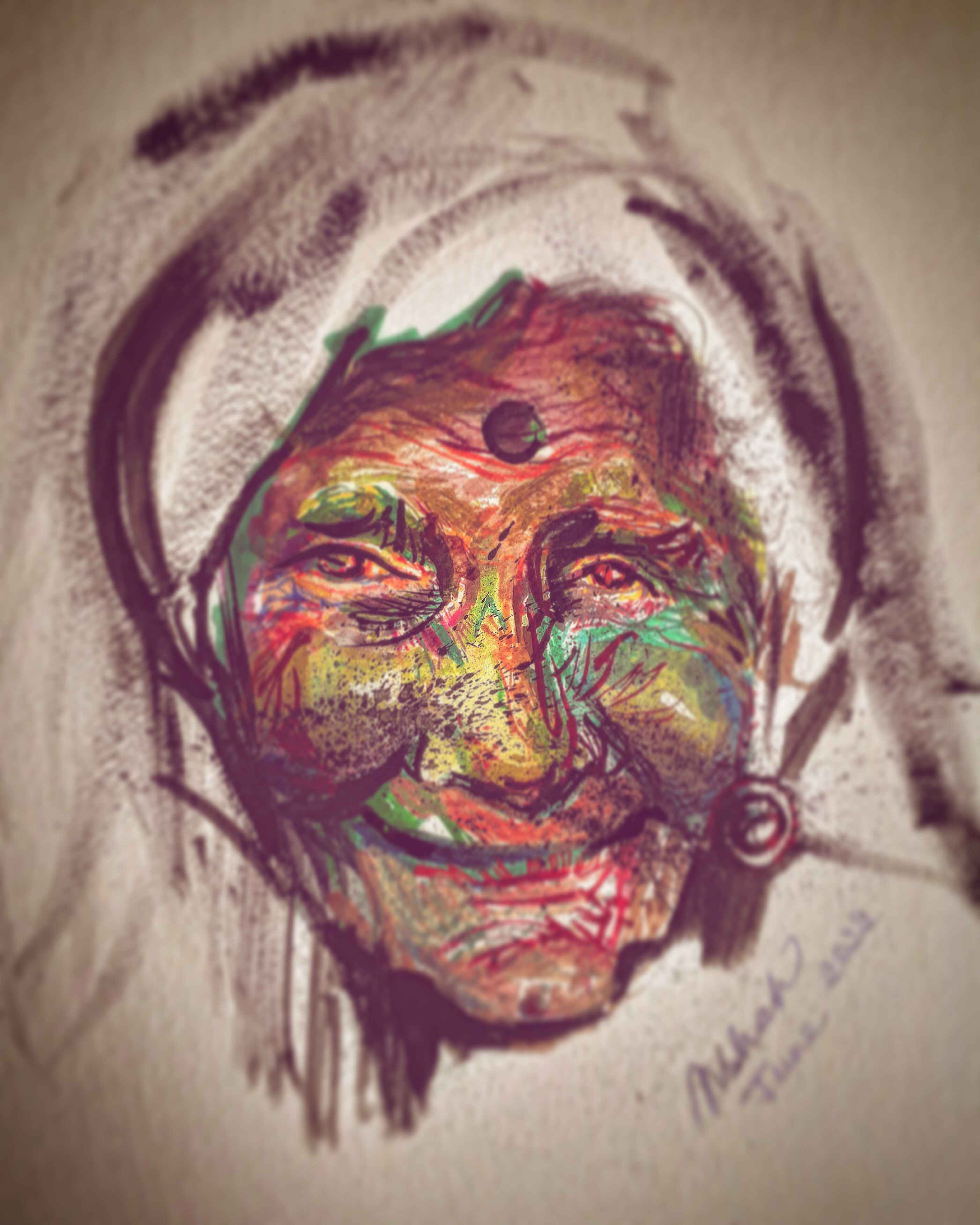 Old Lady - A4