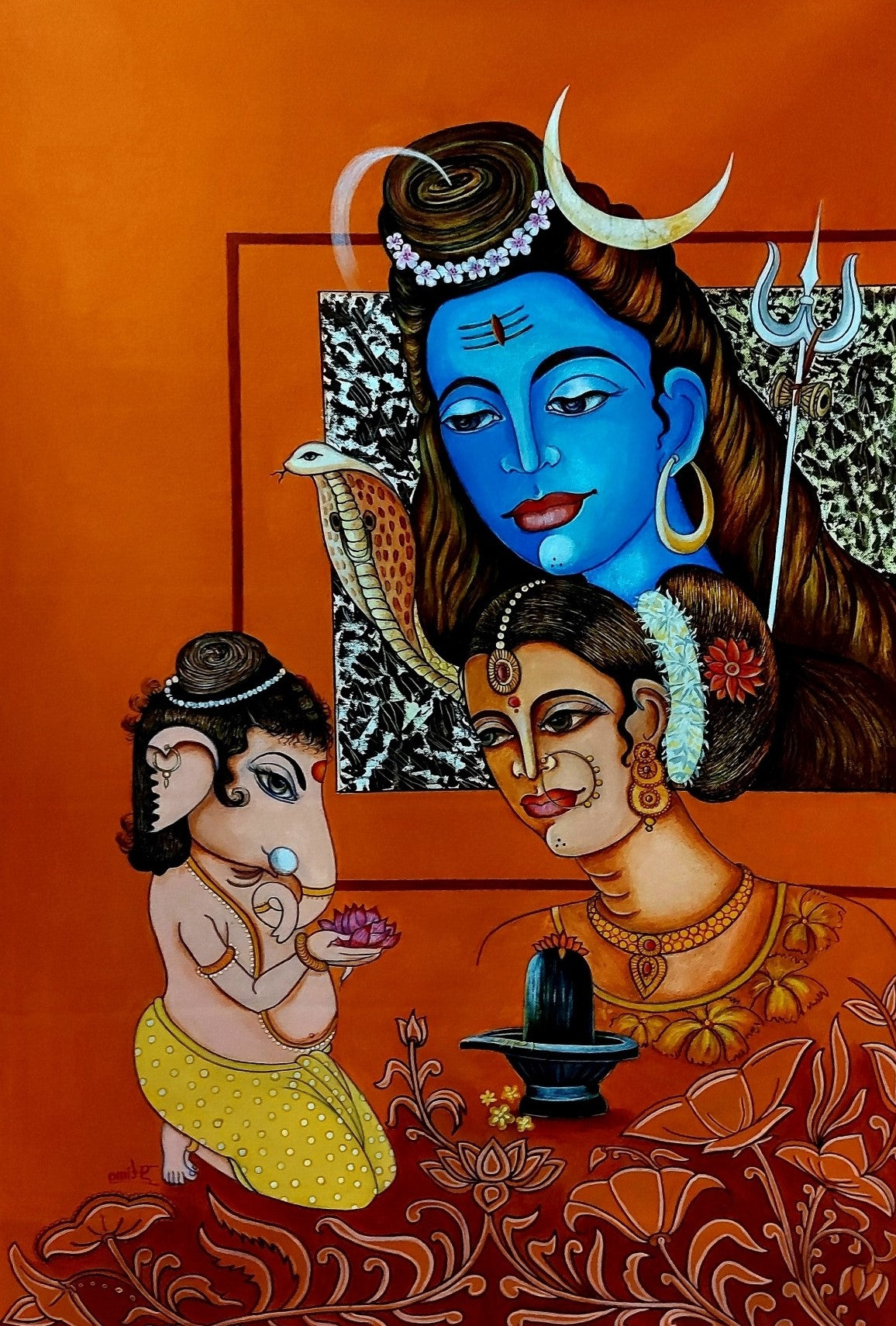 Shiva and Parvati