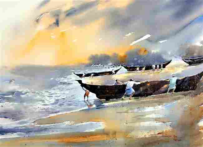 The struggling fishermen