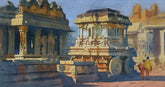 Stone Chariot At Vittala Temple