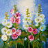 Hollyhocks