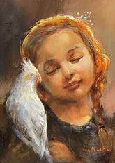 Girl with Bird