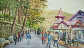 Walking at Shimla Mall