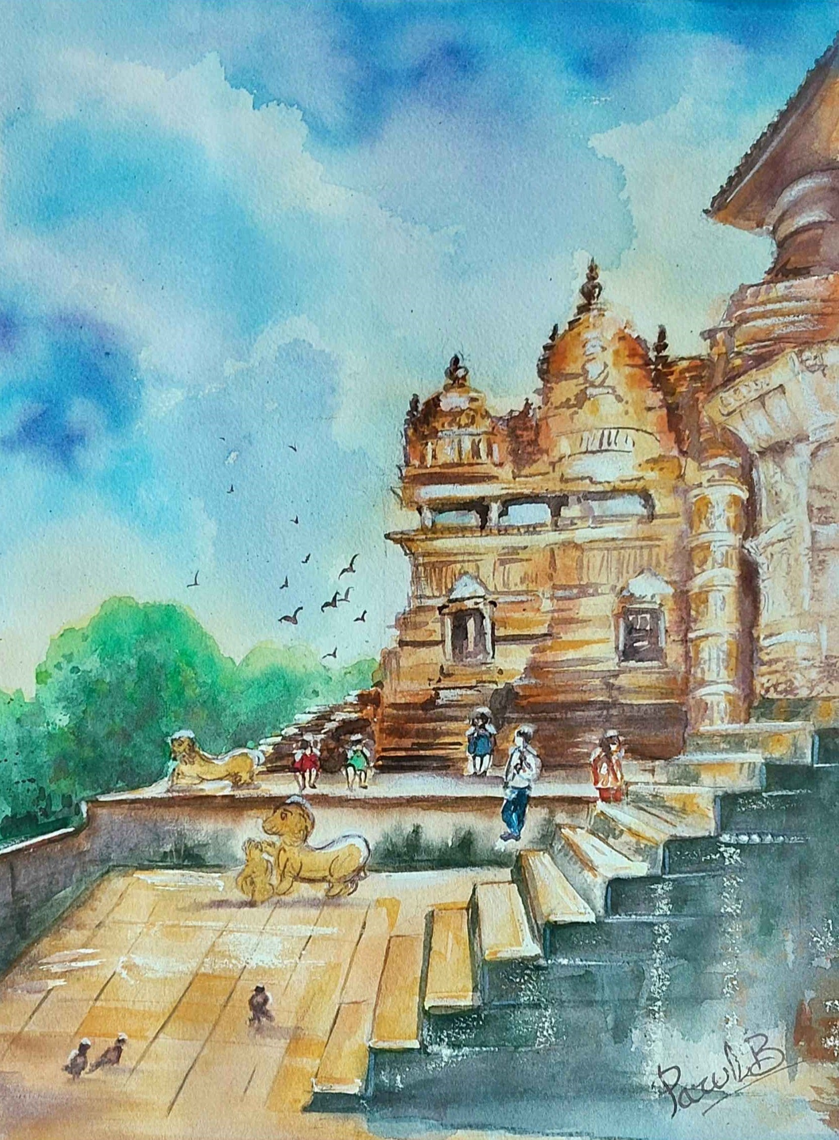 Khajuraho Temple ( Vol 1 )