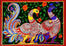 Kalamkari Swan ( Folk Art )