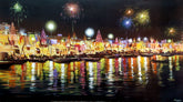Festival Evening Varanasi Ghats