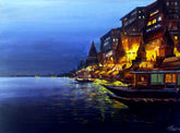 Night Varanasi Ghats