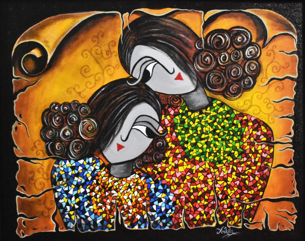 絵画 Friendship Friendship Oil Painting By Igor Shulman | absolutearts.com