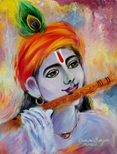 Krishna playing Flute