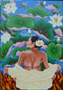 Woman with a Lotus Pond