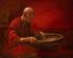 Monk with Singing Bowl