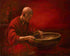 Monk with Singing Bowl