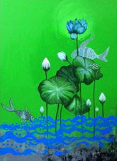 Blue Lotus Pond