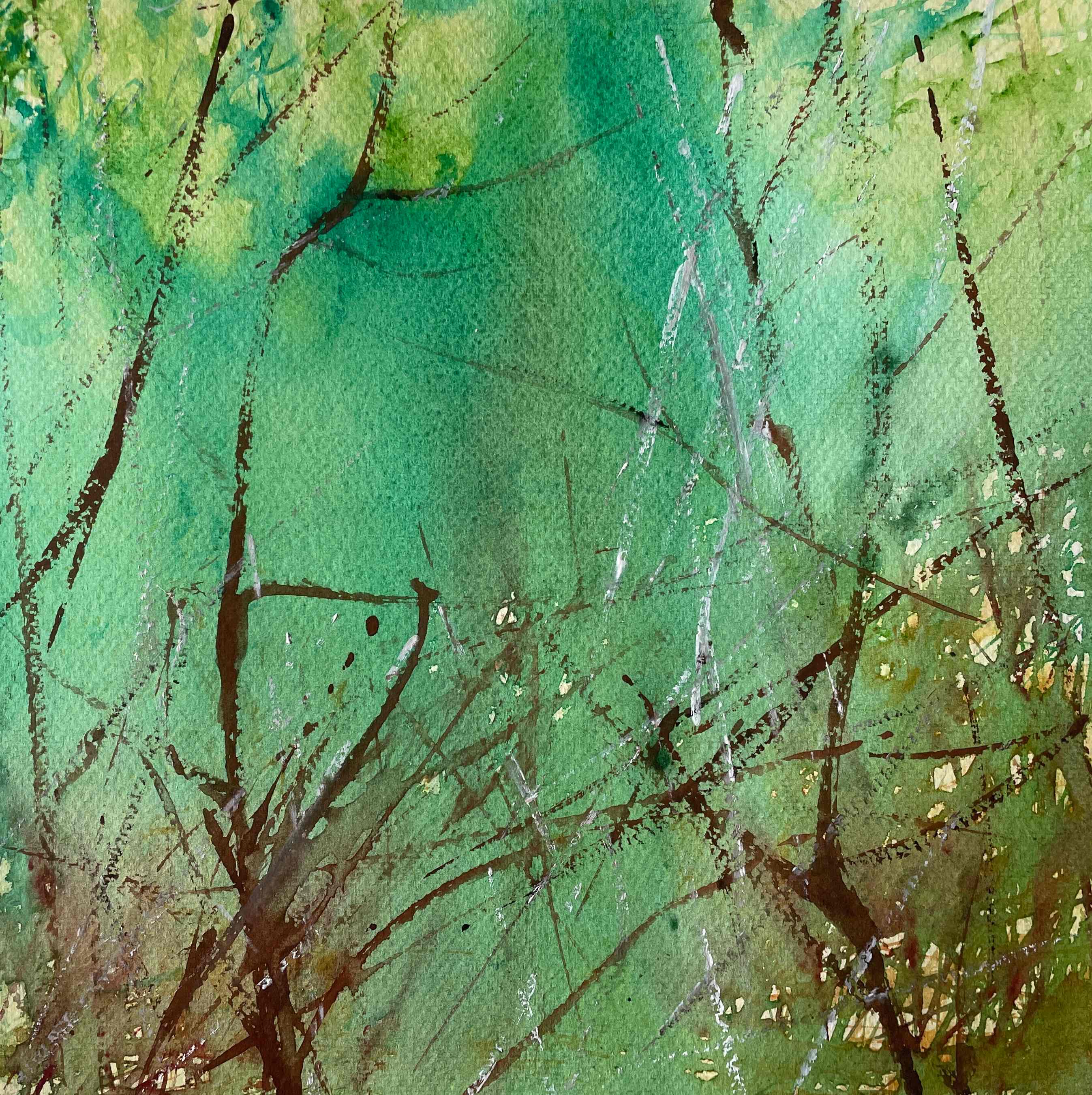 Play of Green and Brown