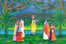 Krishna and Gopis at the time of Corona